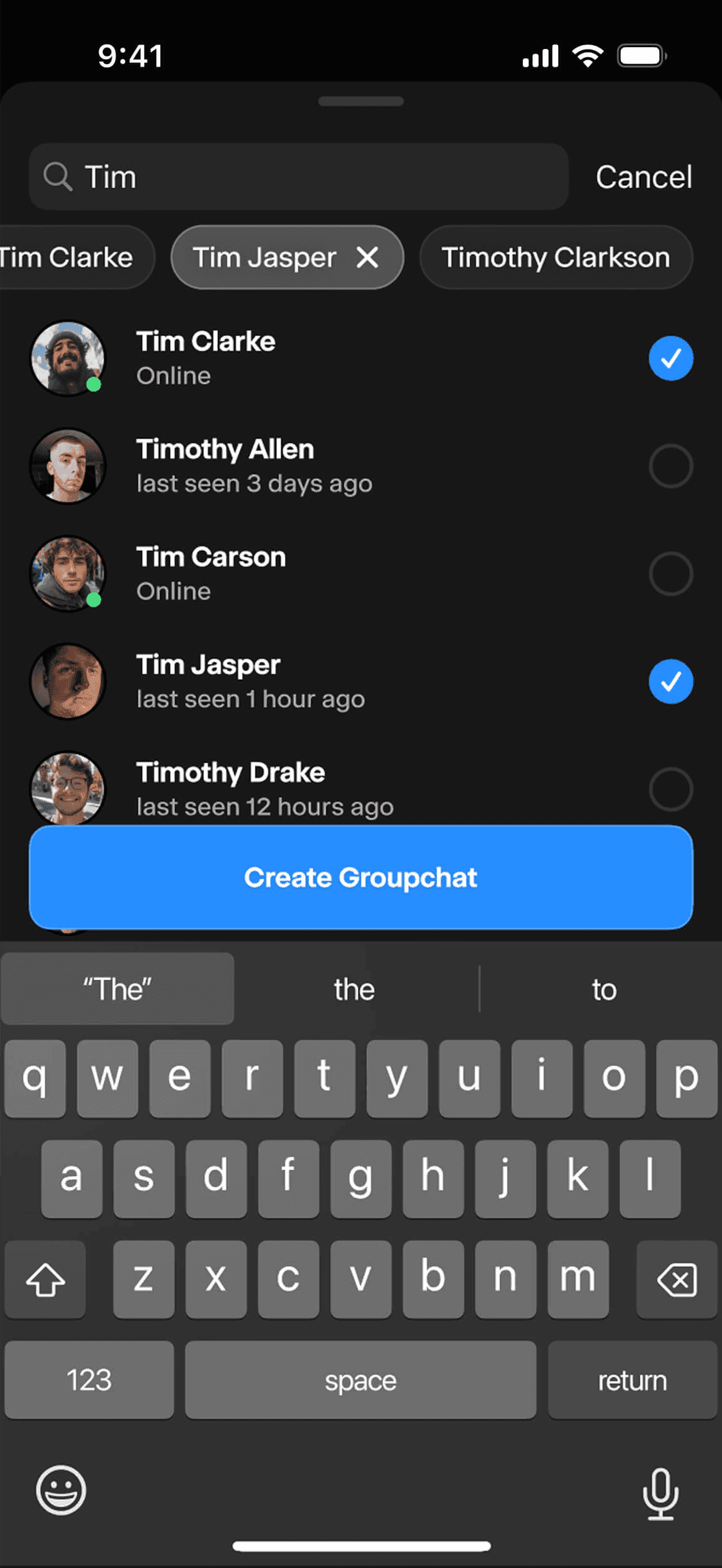 CNDO group chat setup